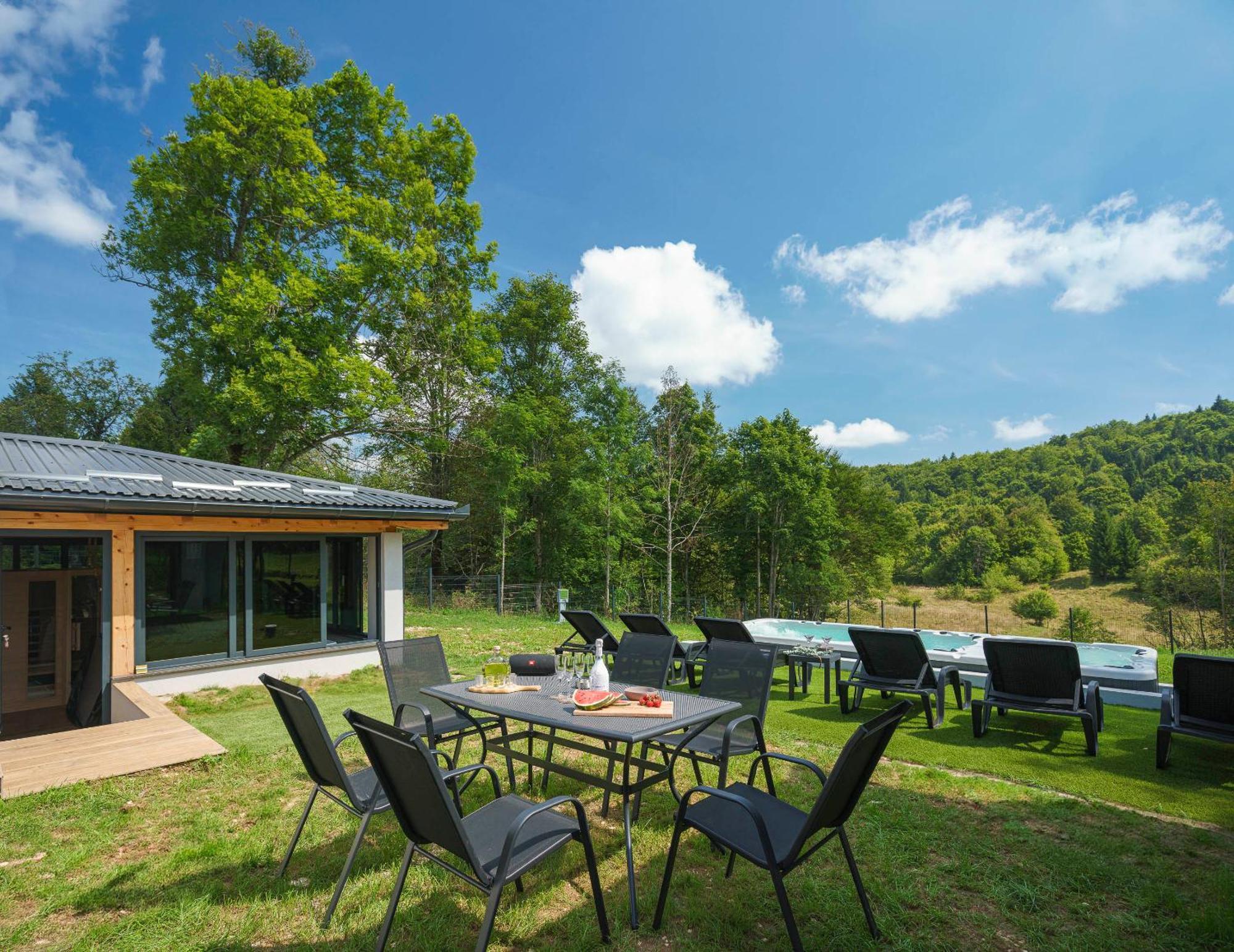 Villa Plitvice House Angelina Saborsko Exterior foto