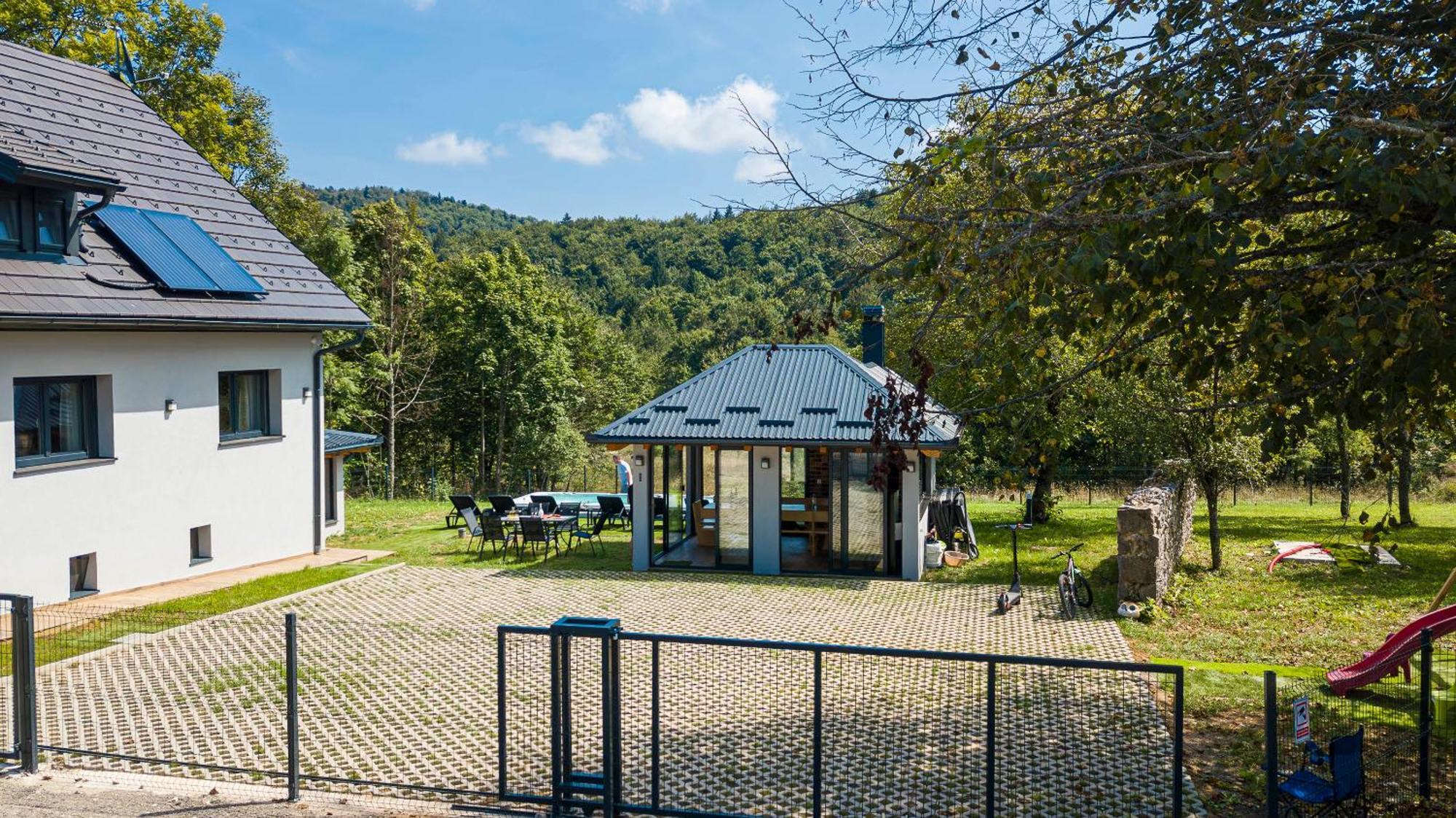 Villa Plitvice House Angelina Saborsko Exterior foto
