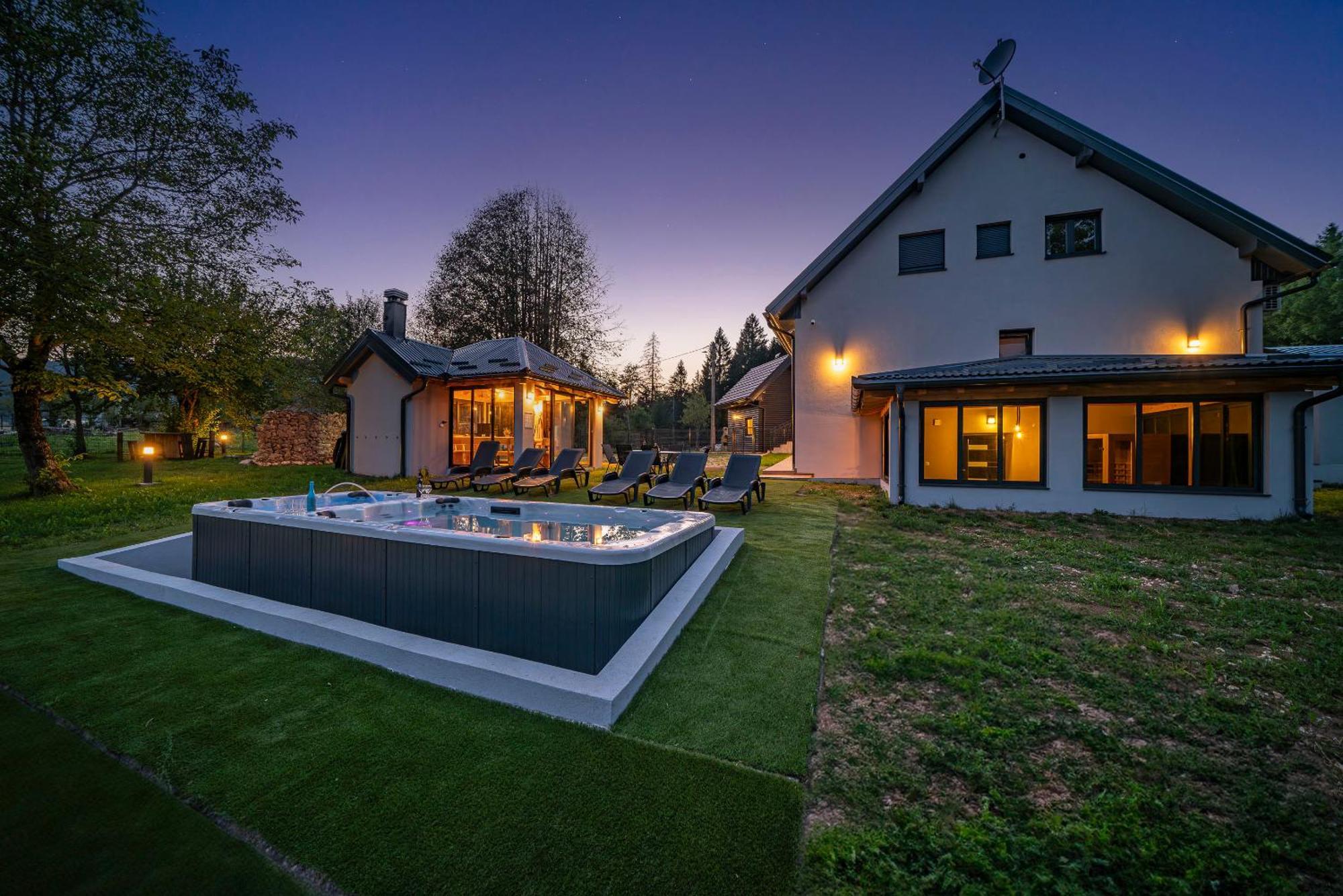 Villa Plitvice House Angelina Saborsko Exterior foto